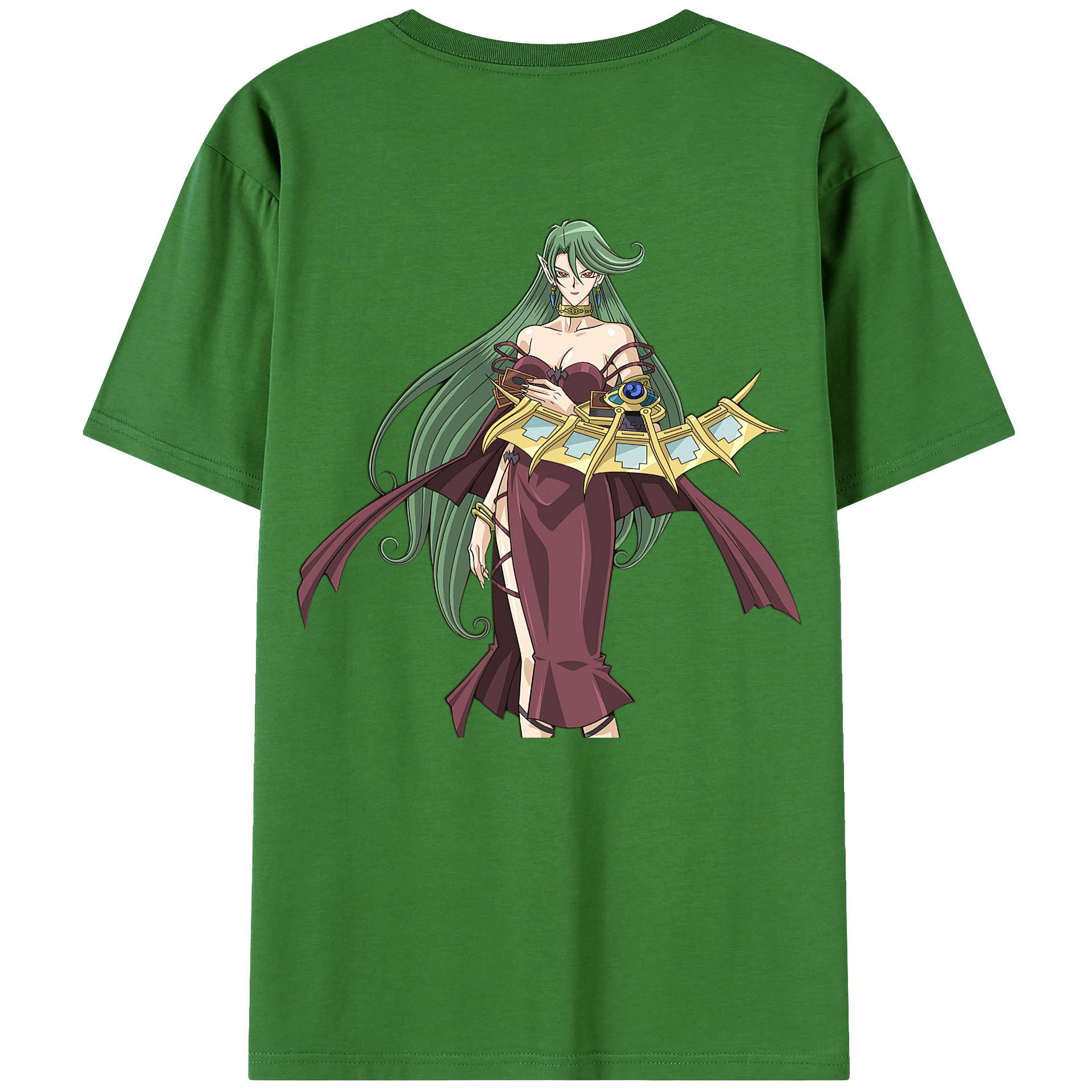 （画像用） 遊☆戯☆王 Yu-Gi-Oh! レディース半袖Tシャツ(バックプリント)